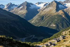 A photo of the stunning mountainous landscape of Andorra.