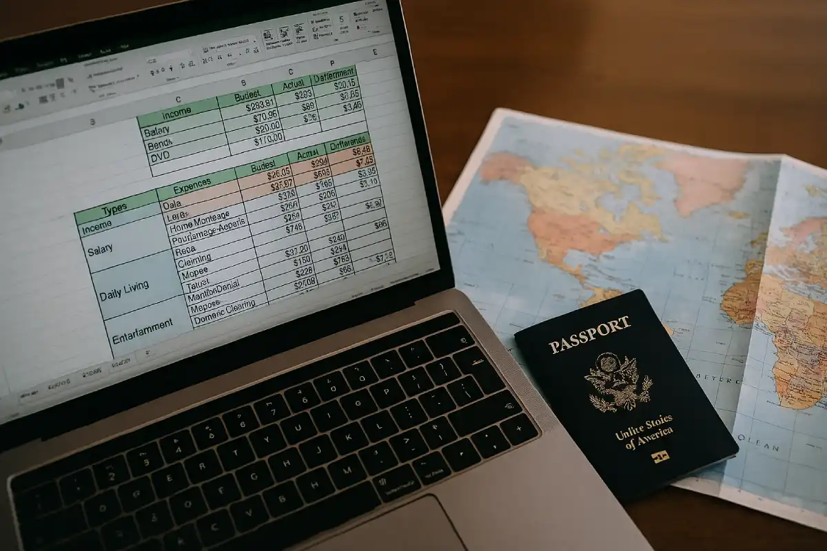 How to Travel with a Budget Spreadsheet