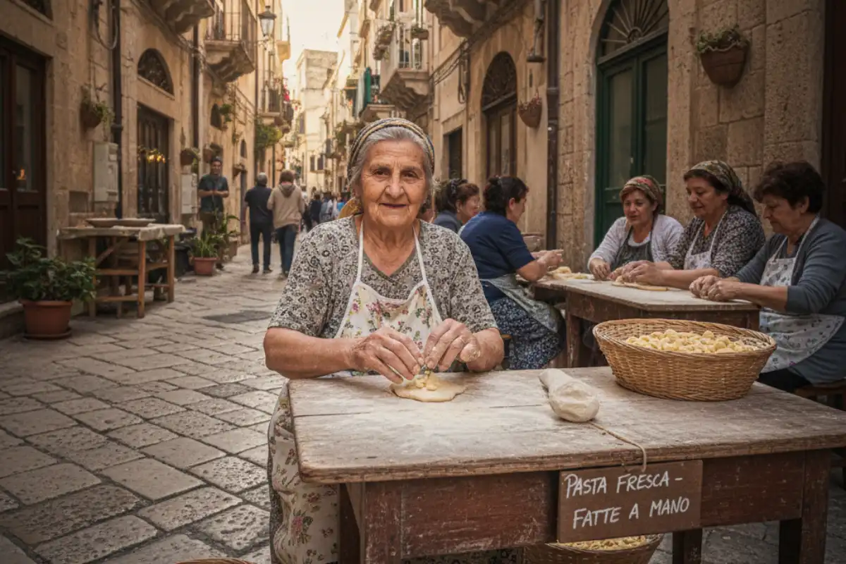 Bari’s Old Town Charm: Basilica, Alleys, and Pasta-Making Nonnas