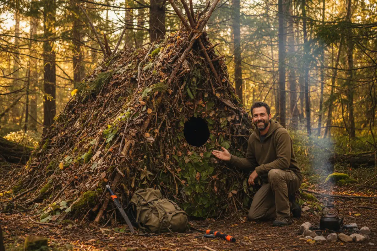 How to Build a Shelter in the Wild