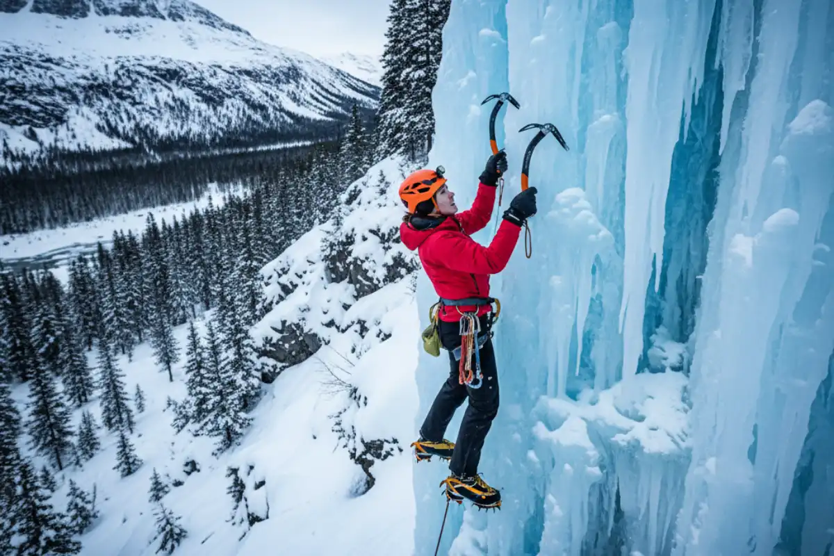 Ice climbing adventures for thrill seekers