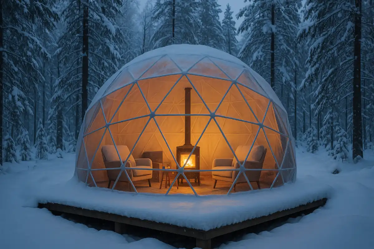 Winter Glamping: What to Expect and How to Stay Cozy in Luxury
