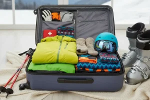 Packing list for a ski vacation