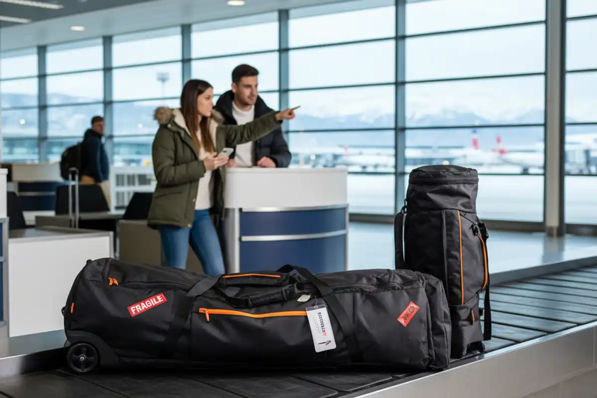 Tips for traveling with winter sports gear