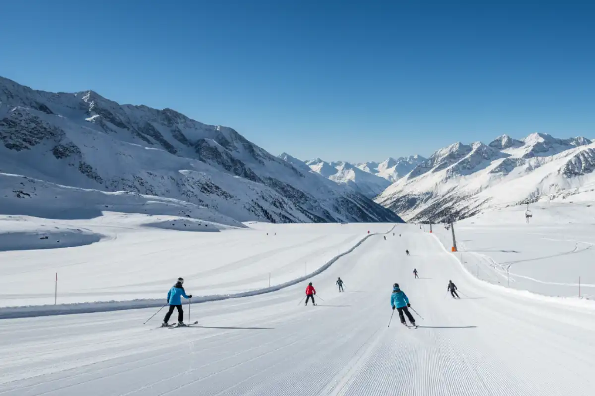 Sölden: Glacier Skiing and James Bond Vibes