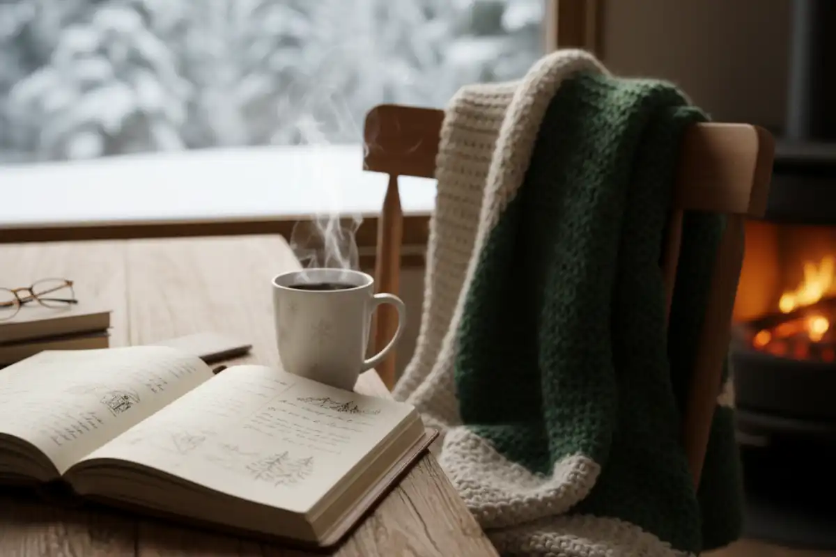 Winter travel journaling ideas