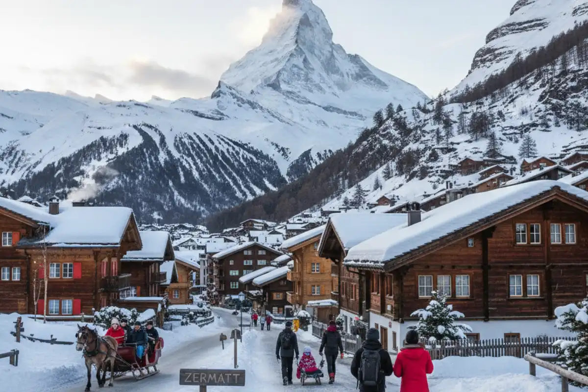 Zermatt: Skiing Beneath the Matterhorn