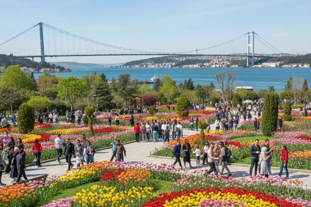 Spring in Istanbul: Bosphorus Cruises and Tulip Gardens