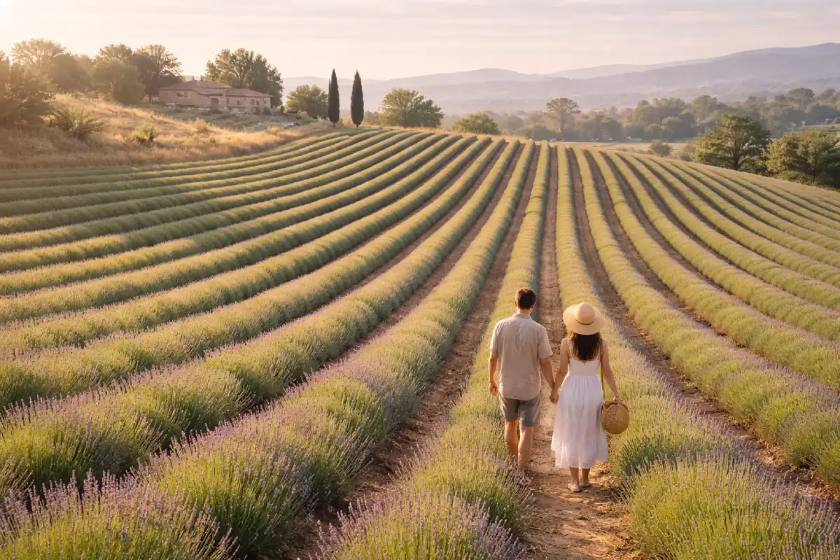 Spring in Provence: Lavender and Vineyards