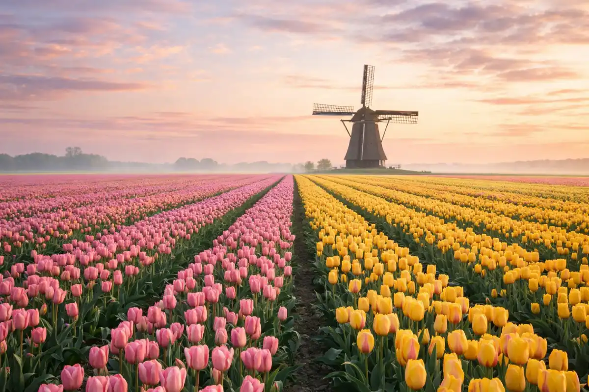 Tulip Fields of the Netherlands