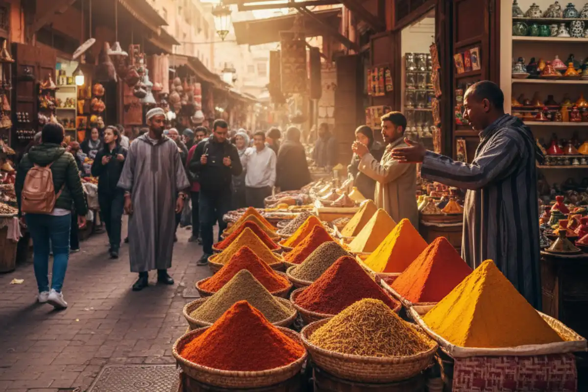 Spring in Morocco: Markets and Desert Blooms
