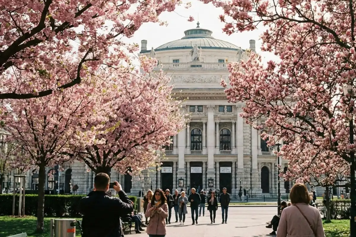 Vienna in Spring: Music, Coffee, and Blossoms