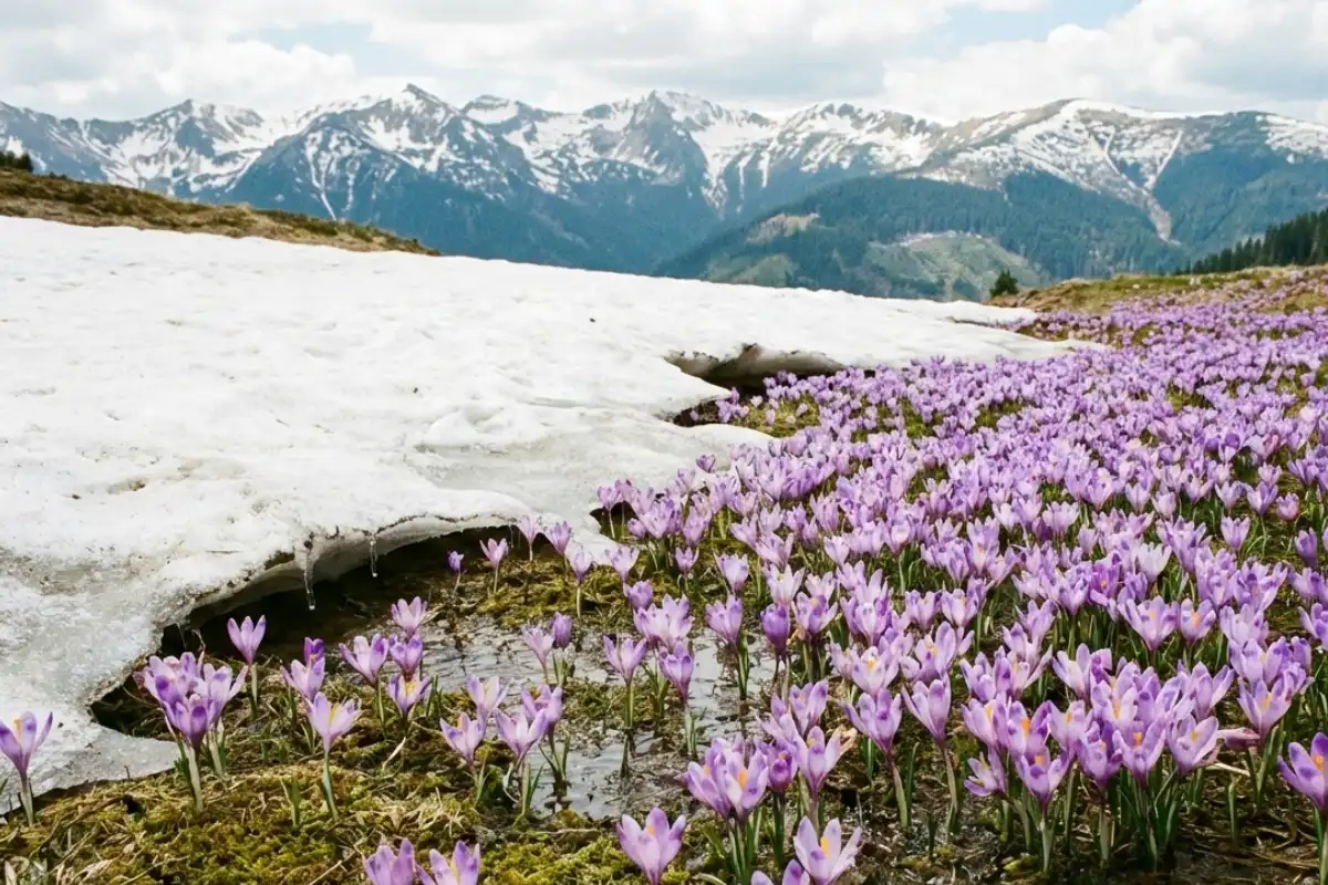 Carpathian Spring: Wildflowers and Trails