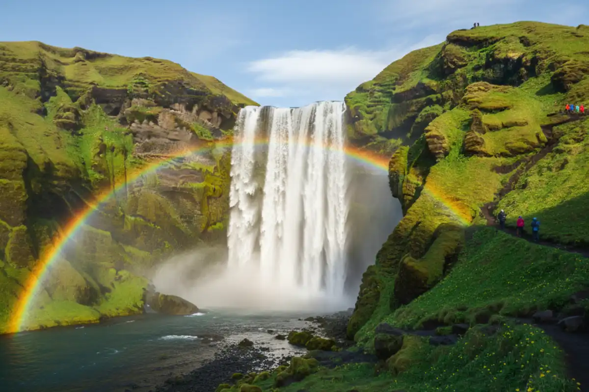 Icelandic Spring: Waterfalls and Green Valleys