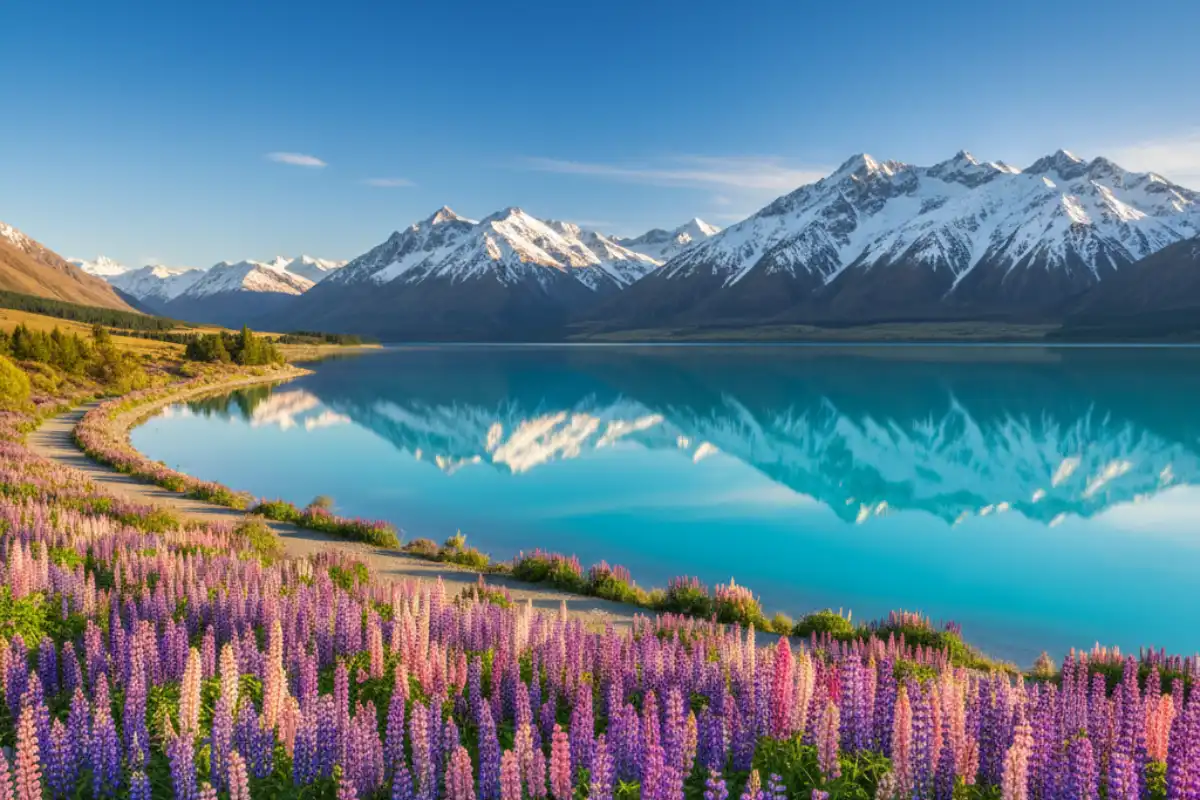 New Zealand’s Spring Awakening: The Southern Alps Come Alive