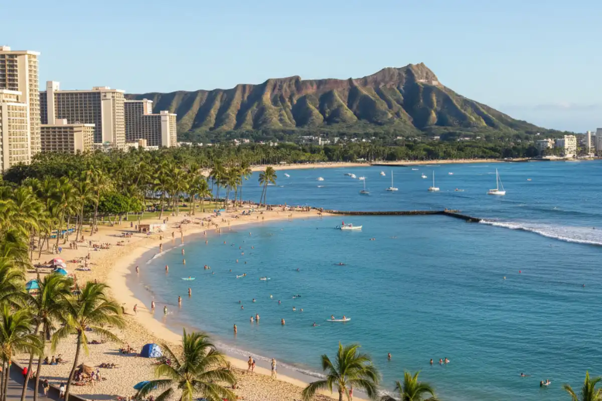 Hawaii Oahu Waikiki Beach Escape