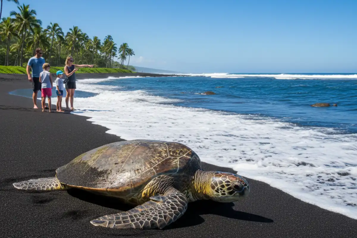 Big Island Volcanic Beaches Hawaii